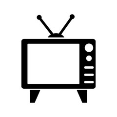 Television Icon Vector Design Template