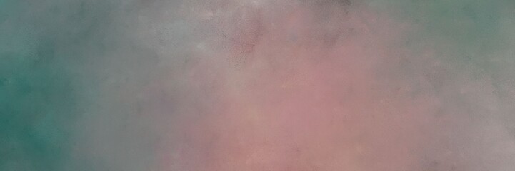 gray gray, teal blue and dim gray color background with space for text or image. vintage texture, distressed old textured painted design. can be used as header or banner