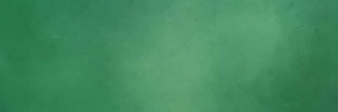 vintage abstract painted background with sea green, medium sea green and cadet blue colors and space for text or image. can be used as header or banner