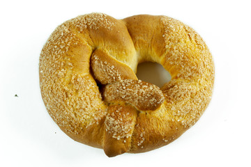 bagels with sesame seeds