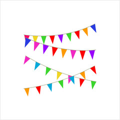 Bunting Flags, Celebration, Party Decoration Item
