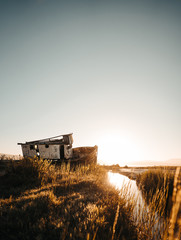 Old Shipwreck at the Beach in Point Reyes