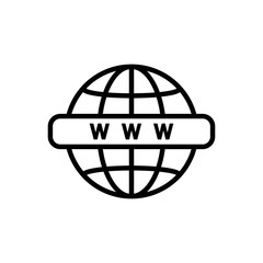 Go to Web Internet Symbol Icon Vector Design Illustration EPS 10