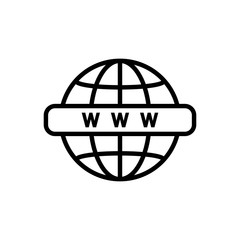 Go to Web Internet Symbol Icon Vector Design Illustration EPS 10