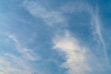 Fototapeta premium White cloud and blue sky background