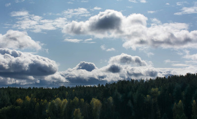 panoramic view of the mountains