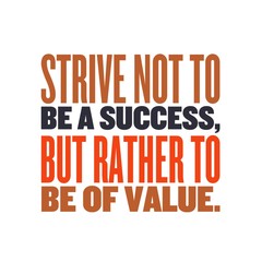 inspiration quote on paper