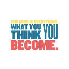 inspiration quote on paper