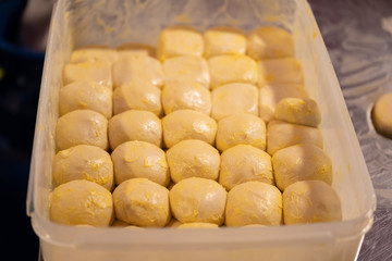 Asian food Roti very popular.