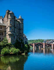 Espalion, Aveyron, Occitanie, France.