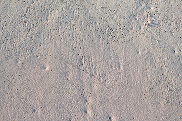 Soft Flat Sand Texture in Early Morning