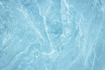 Blue pool water texture