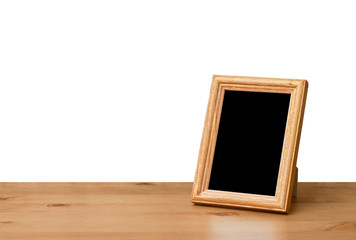 photo frame on table