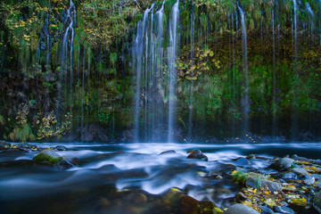 Mossbrea Waterfalls California