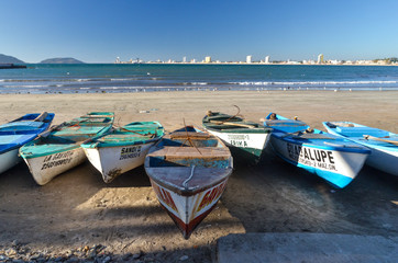 Fishing boats of Mazatlan - 300826564