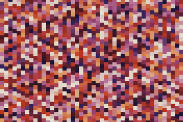 Fototapeta premium Abstract colorful paint art. Different geometric figures background. Flat minimal style. Template for your design, wallpaper, banner, poster, flyer.