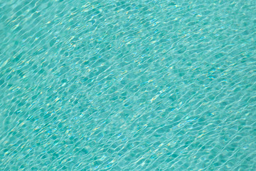 Shine wave reflection in the blue pool