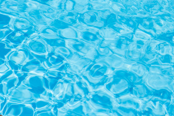 Blue water rip wave reflection