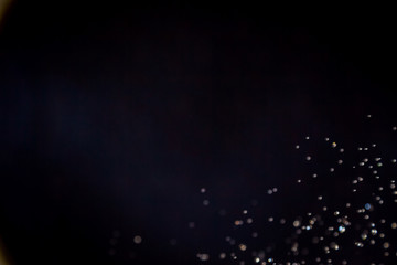 Colorful Bokeh on black