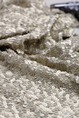 Multi-colored fabric as a background