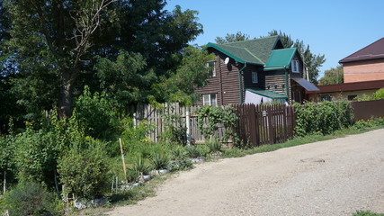 on a provincial street of the small southern city of Yeysk a wooden house