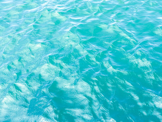 Reflection on the water surface