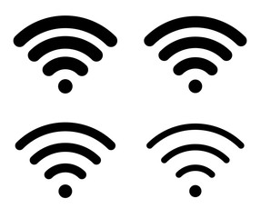 通信　Wi-Fiアイコンセット 