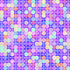 Colorful mosaic covers design. Minimal geometric pattern background. Eps10 vector