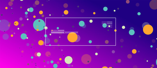 Obraz premium Line points connections geometric abstract background.