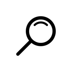 Magnify Zoom and Search Symbol Icon Vector Design Illustration EPS 10