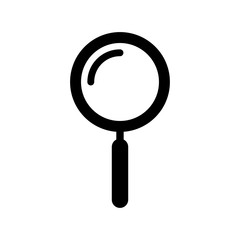 Magnify Zoom and Search Symbol Icon Vector Design Illustration EPS 10