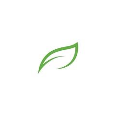 Green leaf logo