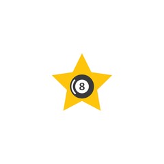Billiard logo vector