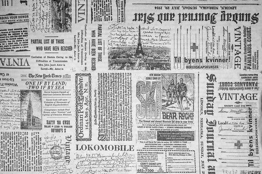 Newspaper Vintage Images  Browse 40782 Stock Photos Vectors and Video   Adobe Stock