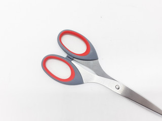 Modern Artistic Elegant Colorful Scissor for Handicraft Paper Cutting Tools and Business Office Appliances in White isolated background