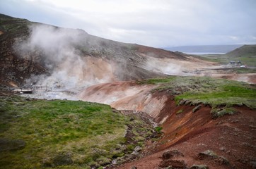 hot springs in iceland