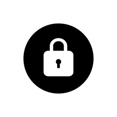 Padlock Security Symbol Icon Vector Design Illustration EPS 10