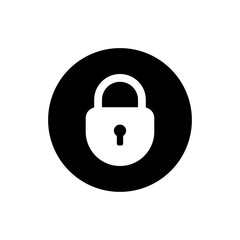 Padlock Security Symbol Icon Vector Design Illustration EPS 10