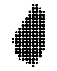 Karte von Saint Lucia