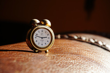 miniature clock