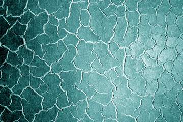 Leather surface with blur effect in cyan tone.