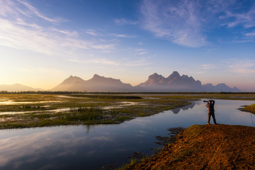 Landscape Khao Sam Roi Yot National Park.