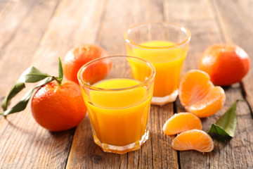 fresh clementine juice- orange juice