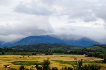 Cloudy Mountain at Khamkert Lak20, Borikhamxay province, Laos