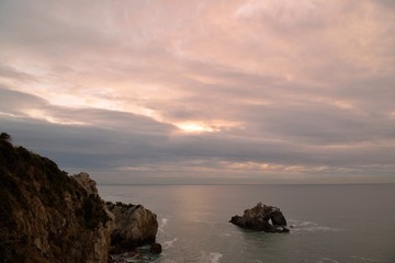 Fototapeta na wymiar 伊良湖岬からの日の出