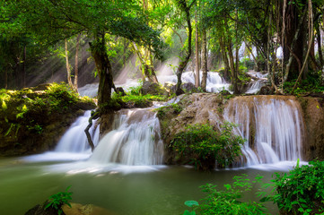 Pha Tad Waterfall.