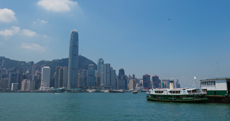 Fototapeta premium Hong Kong city downtown