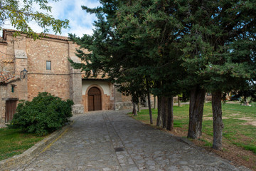 Fototapeta na wymiar Christian convent of Santa Isabel in medinaceli