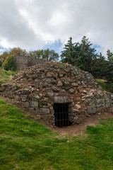 Old medieval refrigerator of Araba origin in Medinaceli