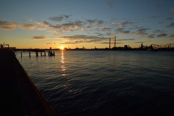 Obraz premium wschód słońca